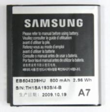 baterie Samsung S5200 800mAh Li-Ion originál