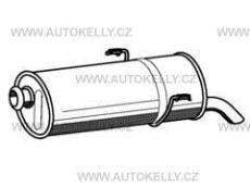 Výfuk Peugeot 206 kocový díl  34.17.400