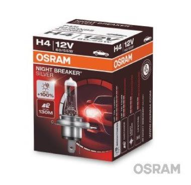 Žárovka OSRAM H4 12V 60/55W P43t NIGHT B.PLUS,2 ks