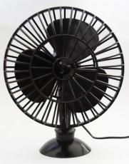 Autoventilátor 12V černý