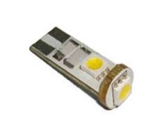 LED žárovka 12V T10, 3LED/3SMD