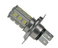 Žárovka LED 12V s paticí H4, 18LED/3SMD