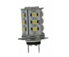 Žárovka 12V H7 LED s paticí H7, 18LED/3SMD