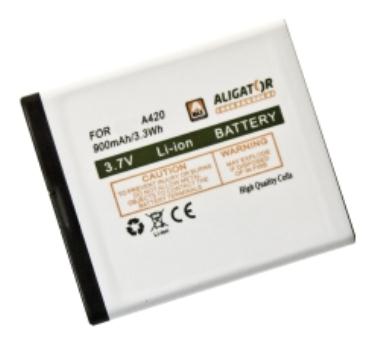 Baterie Aligator A420/V500 Li-lon 900mAh