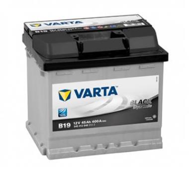 Autobaterie 12V  45Ah Varta Black B19