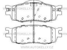 Brzdové destičky sada Starline Hyundai, Kia