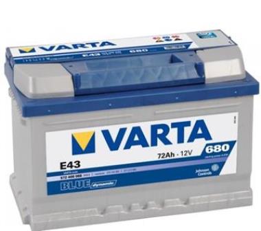 autobaterie 12V  72Ah Varta Blue Dynamic