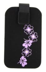 Pouzdro FRESH HTC HD2 BLOSSOM black