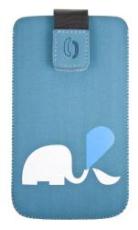 Pouzdro FRESH Samsung GALAXY S II Elephant blue