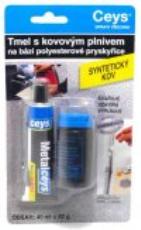 lepidlo tmel s kovovým plnivem Ceys 40ml+40g