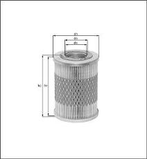 filtr Opel Vectra B 2,0 DI 16V11/96-04/02 olejový