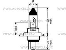 Žárovka 12V 100/80W P43t OFF ROAD OSRAM 