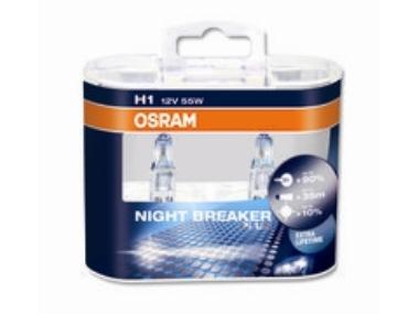 žárovka 12V H1 55W Osram Night Breaker Plus H1 Box