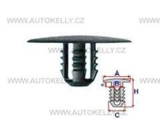 příchytka izolace motorového prostoru RO A15749