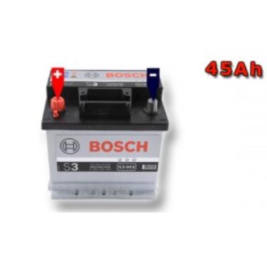 Autobaterie 12V  45Ah LEVÁ Bosch Black S3 002