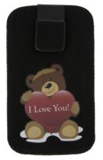 Pouzdro FRESCH iPhone TEDDY černé