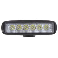 LED světlo 10-30V, 6x3W, R10, rozptýlený paprsek, 